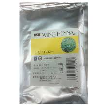 ウイングヘナ レモンイエロー(LY) 500g